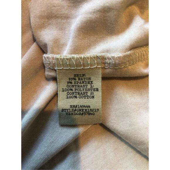 Gimmick Women’s Boho Unique Cream and Pink Blouse with Embroidered Designs 3/4 S - Picture 7 of 8